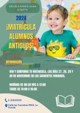 ¡Matriculas Alumnos Antiguos! 